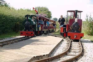 Steam Train Driving Taster Experience at Sherwood Forest Railway picture