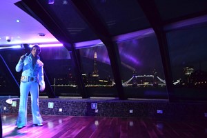 Click to view details and reviews for Thames River Cruise With A Three Course Dinner And Elvis Tribute Act For Two.