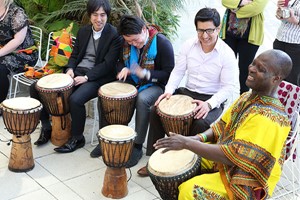 African Drumming Lesson at London African Drumming for Four picture