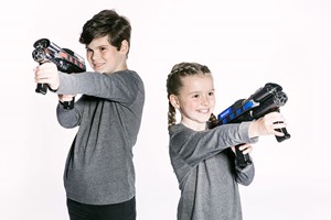 Two Adults and Two Children Entry to Laser Tag Experience at Warrington Quasar picture