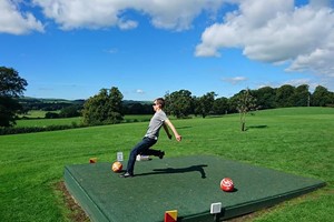 Entry for Two Adults and Two Children to Play Rugbygolf and Footgolf at Casterton Golf Course picture