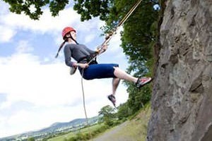 Outdoor Climbing and Abseiling in Gwynedd for Two picture