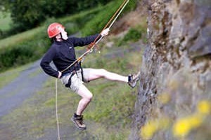 Outdoor Climbing and Abseiling in Gwynedd for Two Image 2