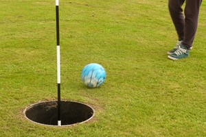 18 Holes of FootGolf for Two Adults and Two Children picture