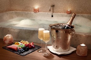 60 Minute Treatment with Private Watsu Pool Experience and Champagne for Two at Akasha Spa picture