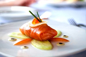 Three Course Meal with Glass of Wine at Cave Castle Hotel for Two picture