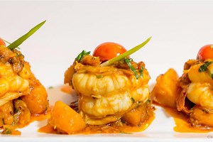 The Chutney Ivy Feast with Bottle of Red Wine at Chutney Ivy for Two picture