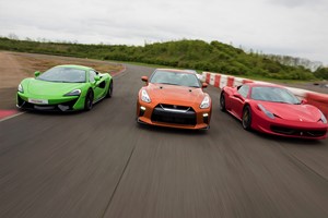 Premium Triple Driving Legends Experience with High-Speed Passenger Ride picture