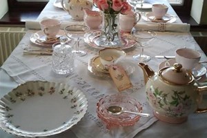 Champagne Vintage Afternoon Tea for Two at Horsley Lodge Image 1