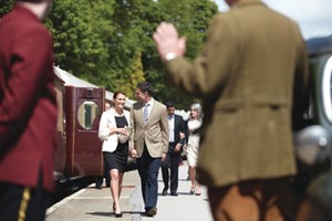 Afternoon Tea for One on the Northern Belle Luxury Train Image 3