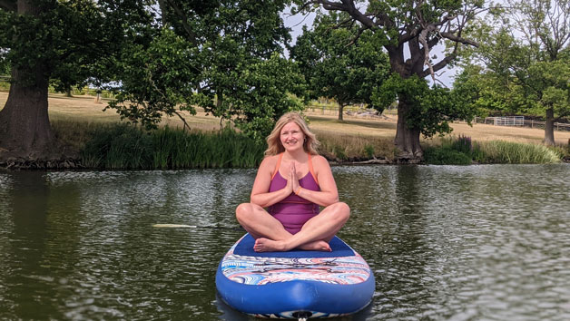 90-minute Stand Up Paddle Board Yoga for Two Image 4