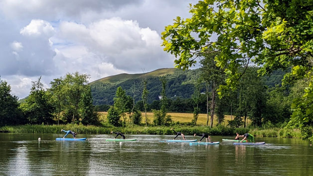 90-minute Stand Up Paddle Board Yoga for Two Image 3