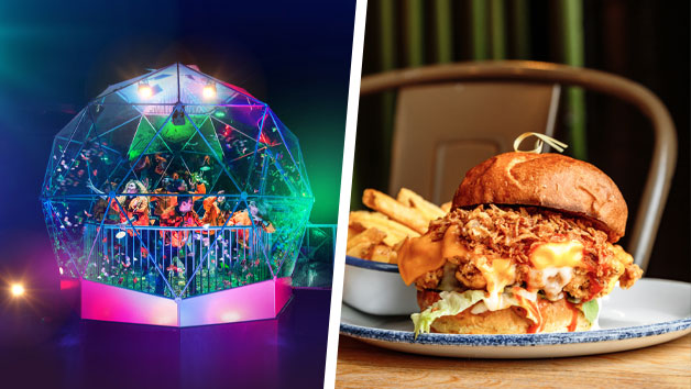 The Crystal Maze LIVE Experience with a Burger and Beer at Revolution Manchester for Two Image 1