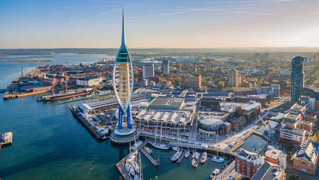 Abseiling Down Spinnaker Tower the Gold Package for One Image 2