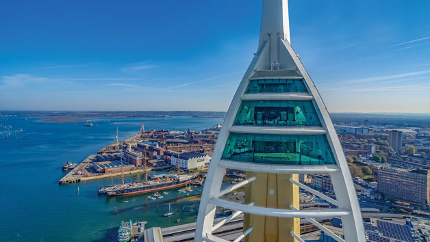 Abseiling Down Spinnaker Tower for One Image 2