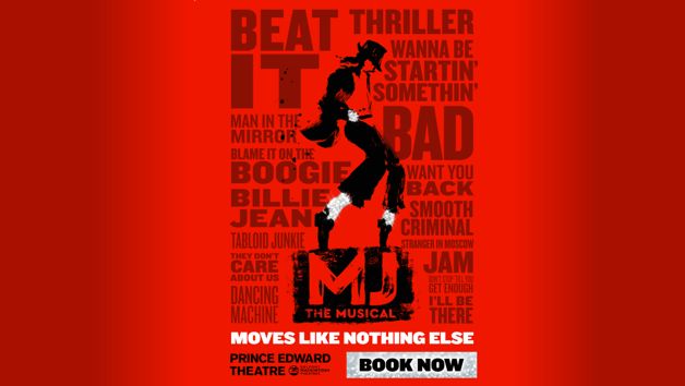 MJ The Musical Theatre Tickets for Two picture