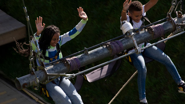 Hangloose Gravity Swing for Two at The Eden Project Image 2