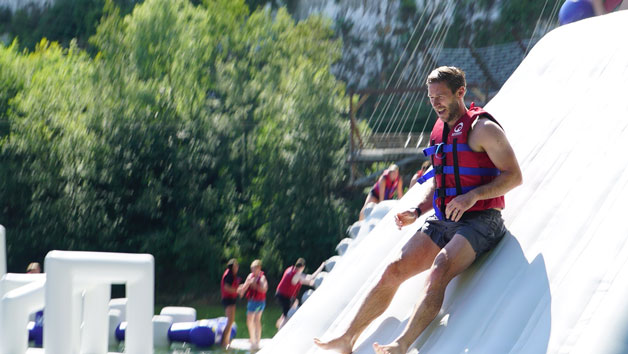 Entry to Hangloose Inflatable Aqua Park at Bluewater for Two Image 2