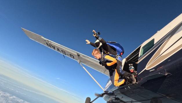 15,000ft Skydive with Skydive South West for One picture