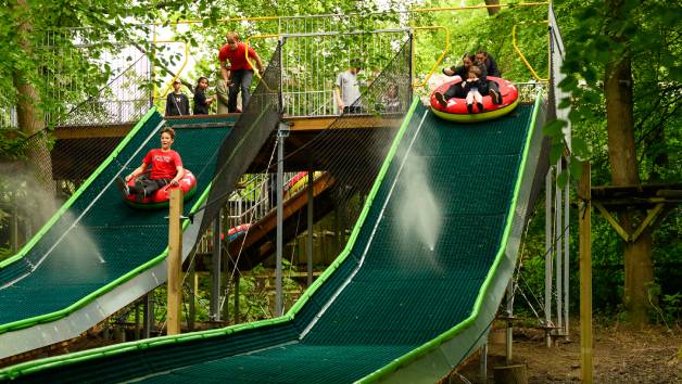 Forest Tubing with Zip World for One picture