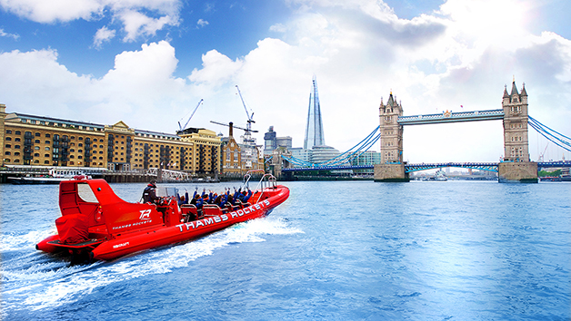 High Speed Boat Ride on the River Thames for Two Adults Image 1