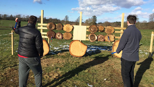 Axe Throwing Experience for Two at Devon Country Pursuits Image 2