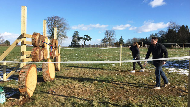 Axe Throwing Experience for Two at Devon Country Pursuits Image 3