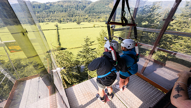 Forest Coaster and Plummet for One Person at Zip World Image 1