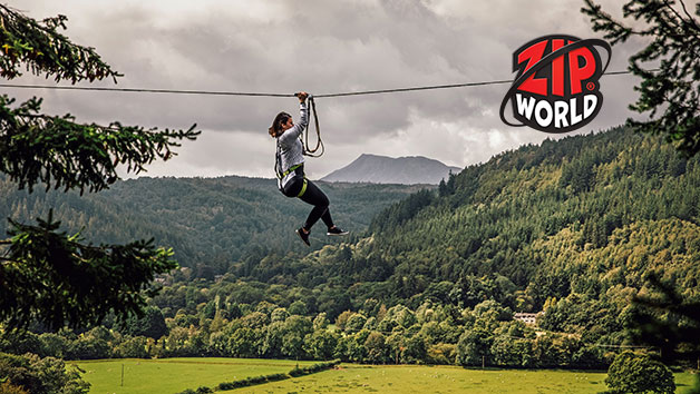 Zip Safari Experience for One at Zip World in Wales Image 1