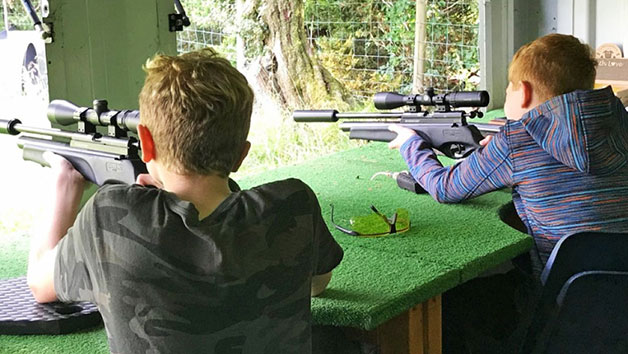 45 Minute Air Rifle Shooting for One Adult and One Child picture