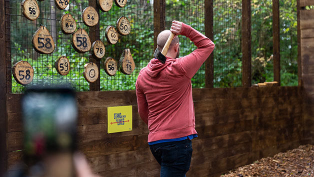 Axe Throwing For Two Adults At Go Ape Red Letter Days