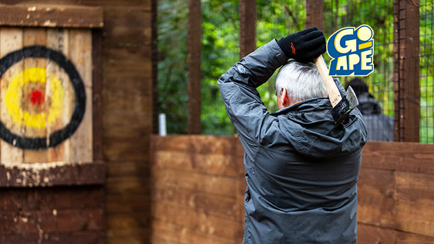 Axe Throwing for One Adult at Go Ape Image 1