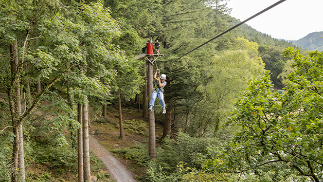 Zip Safari Experience for One at Zip World in Wales Image 1