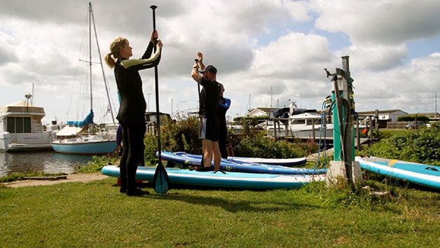 Stand Up Paddleboarding Taster Session for Two with The SUP School Image 2