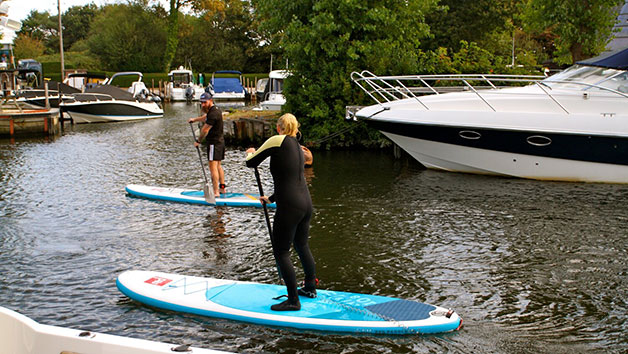 Stand Up Paddleboarding Taster Session for Two with The SUP School Image 3