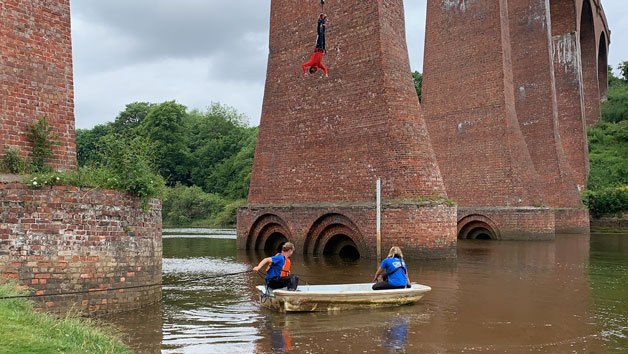 Forwards and Backwards Bridge Bungee Jump for One Image 4