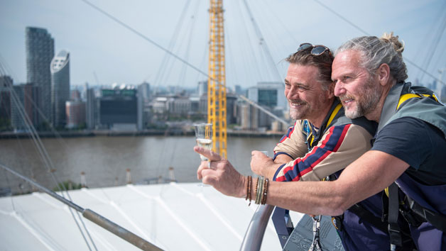 Up at The O2 Climb Experience and a Glass of Bubbly for Two Image 2