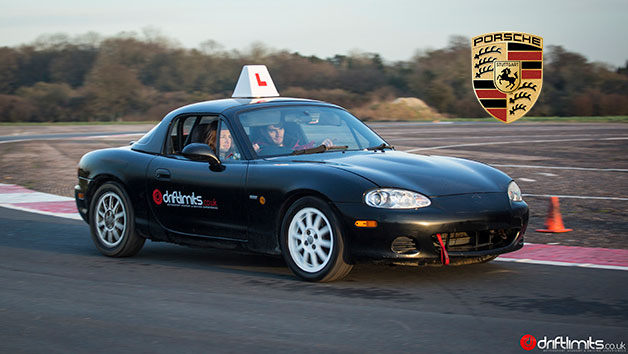 Young Drivers 2 Hour Porsche on Track with Drift Limits Image 1