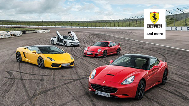 Four Supercar Driving Blast with High Speed Passenger Ride picture