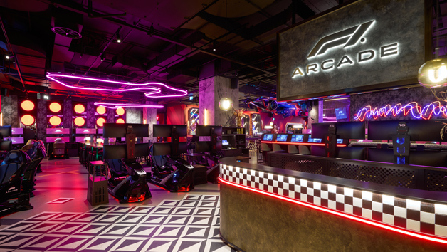 F1® Arcade The Ultimate Simulator Racing Experience for Two with Sharing Plates and Drinks picture
