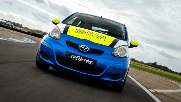 Ghost Lap Challenge in Toyota Aygo or Renault Twizzy with Drift Limits for One picture