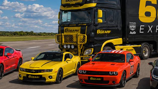 15 Minute Lorry and HGV Driving Experience plus Two Muscle Cars with 6th Gear Experience for One picture