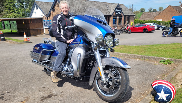Two Hour Pillion Experience for One on a Classic Harley Davidson Motorcycle picture