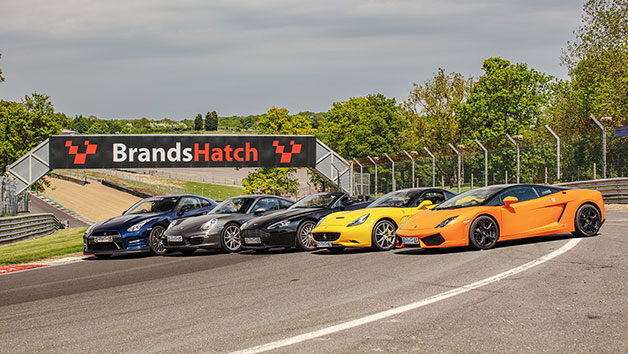 Five Supercar Driving Blast At Brands Hatch