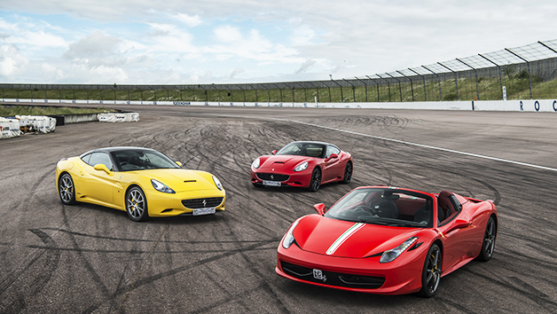 Triple Supercar Driving Thrill at a Top UK Race Track Image 1