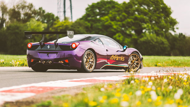 Click to view details and reviews for Ferrari 458 Challenge Race Car Driving Experience For One 12 Laps.