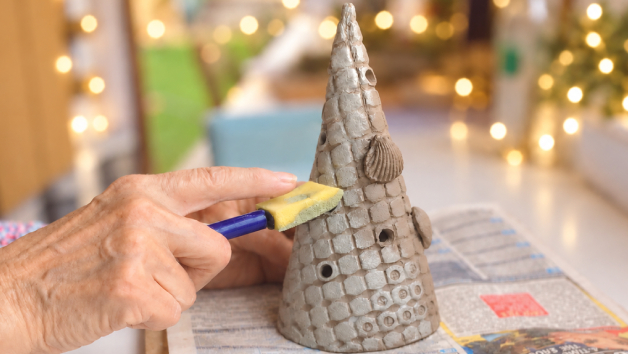 Private Christmas Tree Luminary Workshop with Katherine Fortnum Ceramics for Two picture
