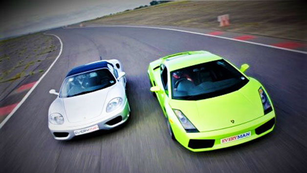 Double Supercar Driving Blast for Juniors and Free High Speed Passenger Ride – Week Round Image 4