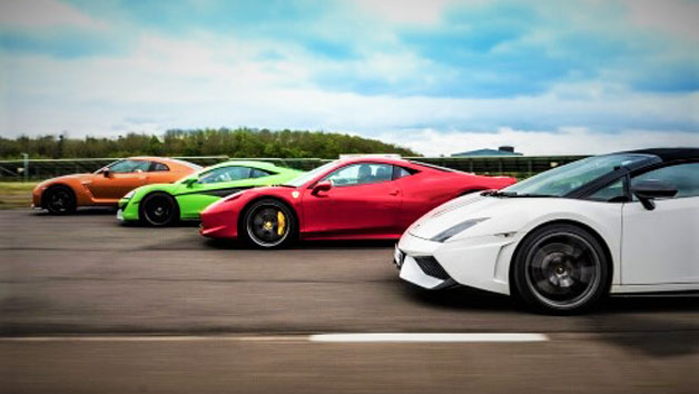 Five Supercar Driving Blast for Juniors and Free High Speed Passenger Ride – Week Round Image 3