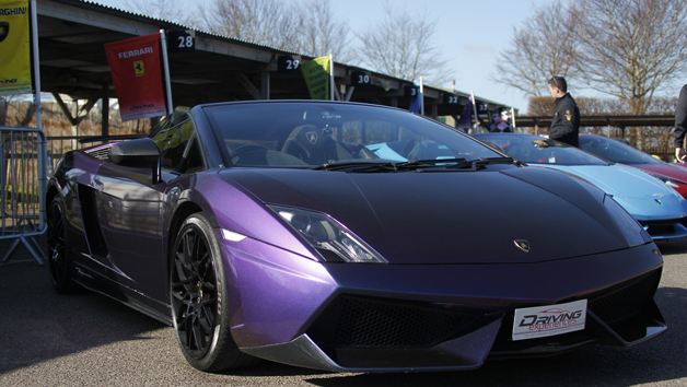 Triple Lamborghini Driving Experience for One and Free High Speed Ride Image 5